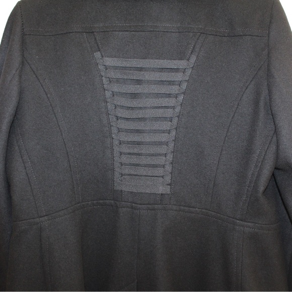 Betsey Johnson wool coat with faux fur collar (women’s XL) - Picture 7 of 11